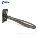 Safety Razor,Classic Long Handle Safety Wet Shaving Kit